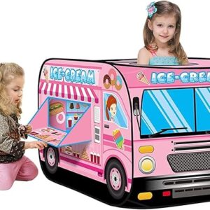 Pop-Up Ice Cream Tent House for Kids – Sweet Playtime Fun
